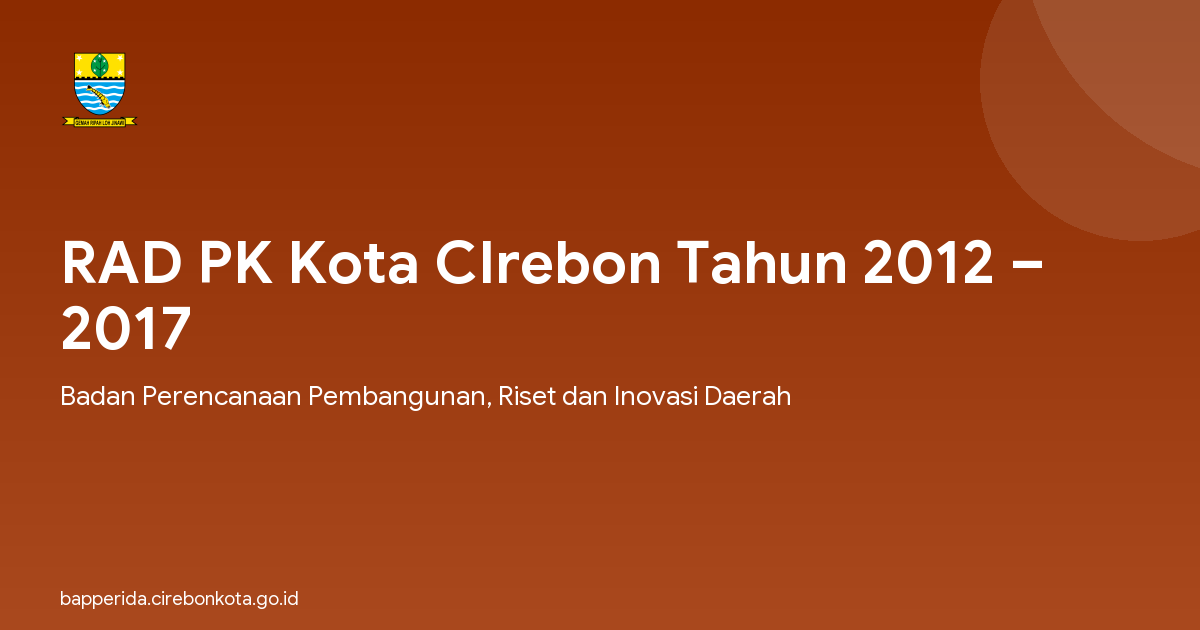 RAD PK Kota CIrebon Tahun 2012 – 2017