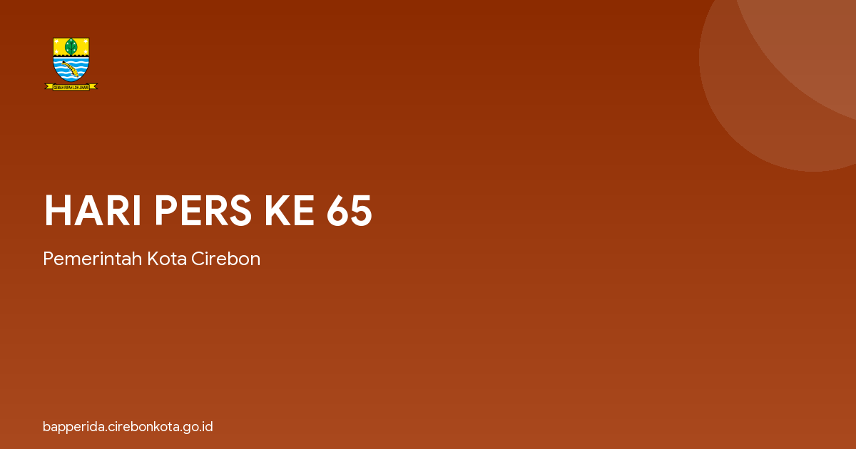 HARI PERS KE 65