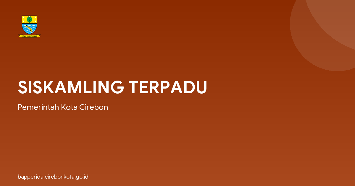 SISKAMLING TERPADU