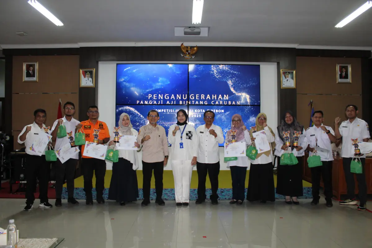 Penganugerahan Pangaji-aji Bintang Caruban Koin Kocir 2025:
Langkah Baru Kota Cirebon Mendorong Budaya Inovasi Berkelanjutan